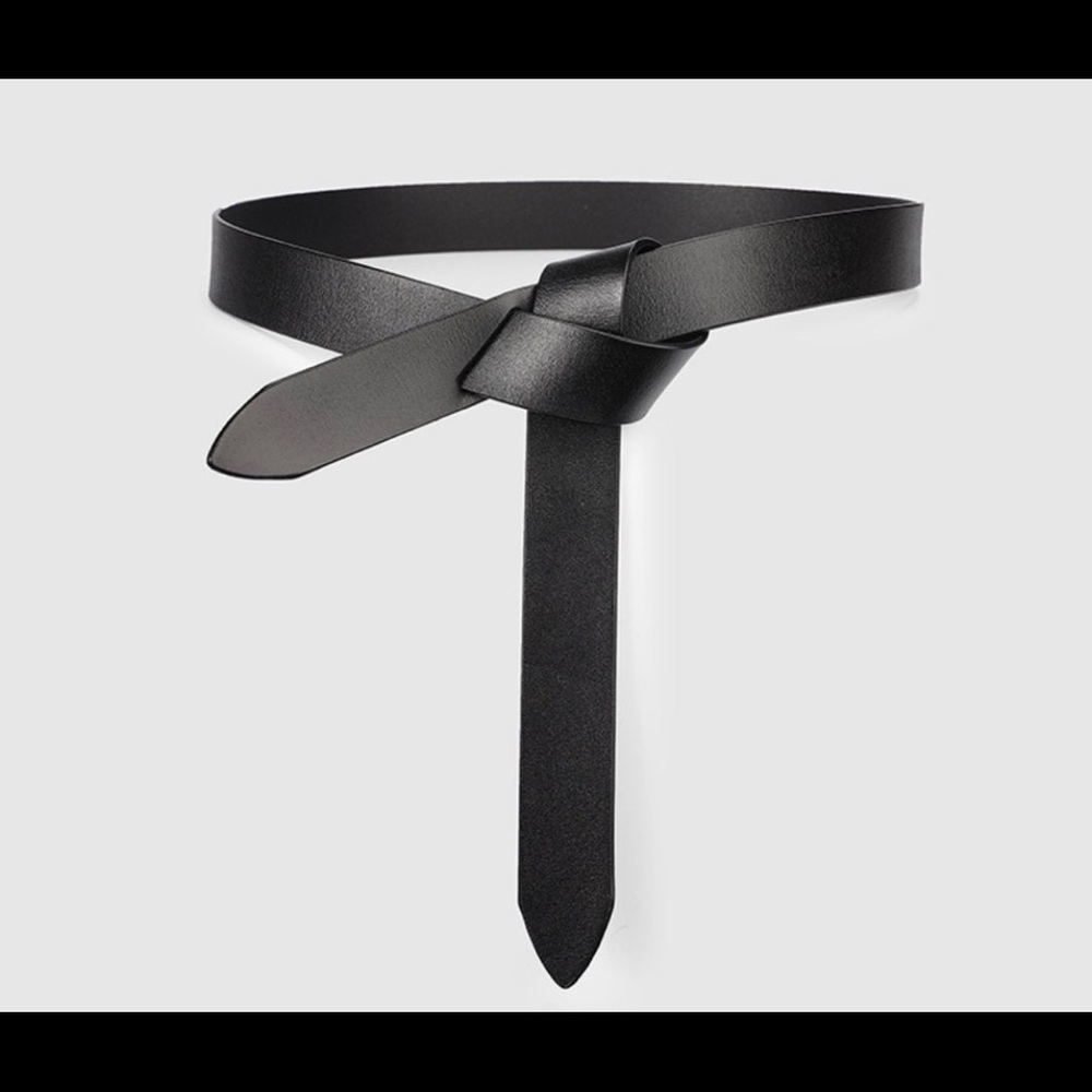 MUSE leather wrap belt